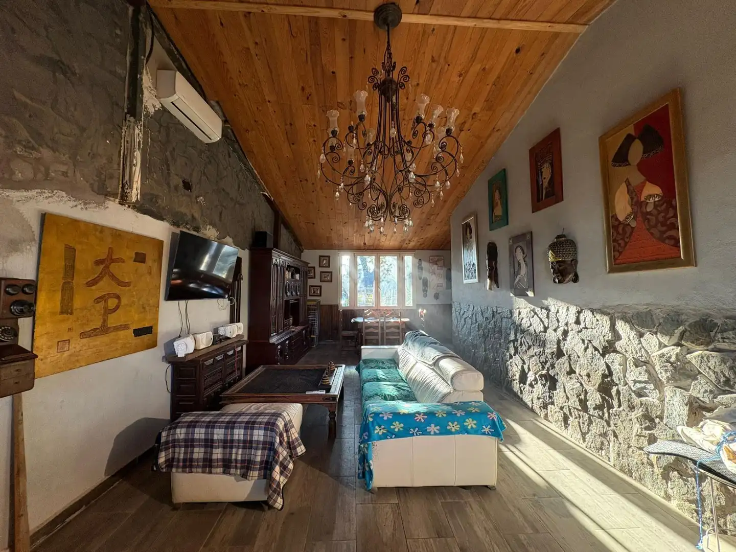 Sala d'estar de Casa o xalet en venda en Loranca de Tajuña amb Aire condicionat, Calefacció i Jardí privat