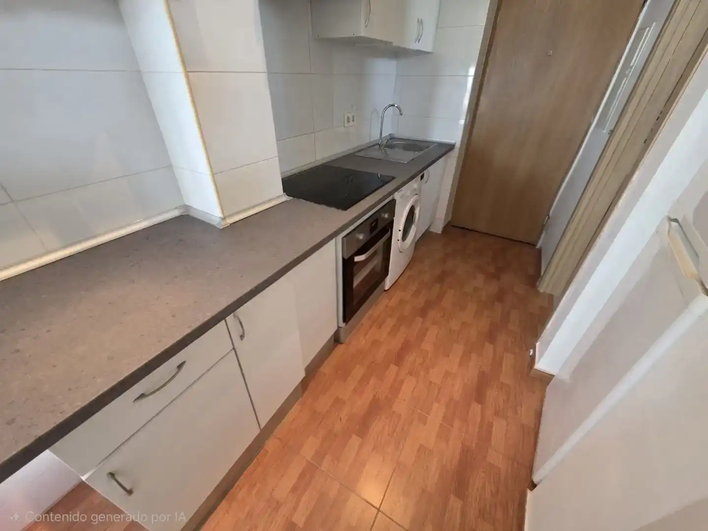 Küche von Wohnung zur Miete in Torremolinos mit Klimaanlage und Schwimmbad