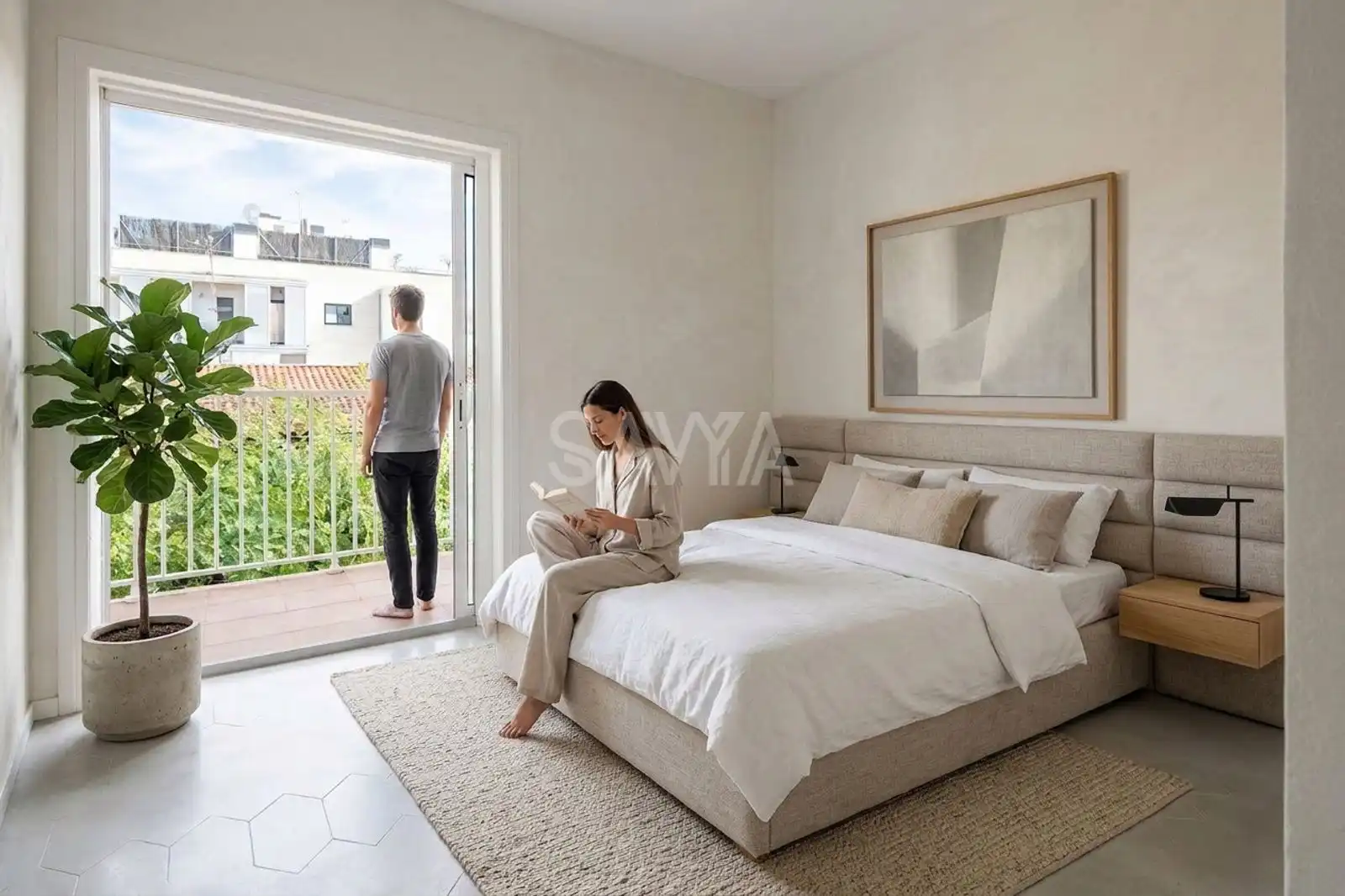 Habitación de Ático en venta en Sitges con Aire acondicionado, Calefacción y Terraza