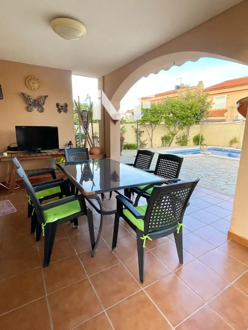 Terrasse von Haus oder Chalet zum Verkauf in Mont-roig del Camp mit Klimaanlage und Schwimmbad