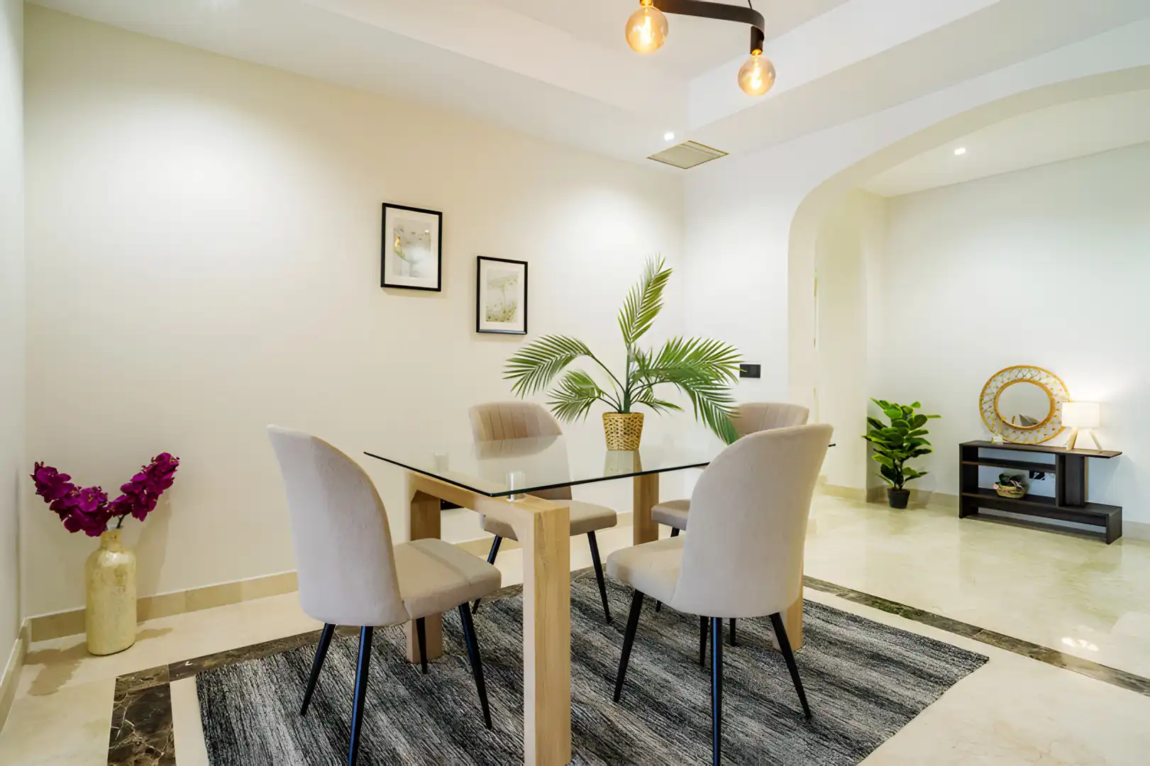 Comedor de Apartamento en venta en Marbella con Aire acondicionado, Terraza y Piscina