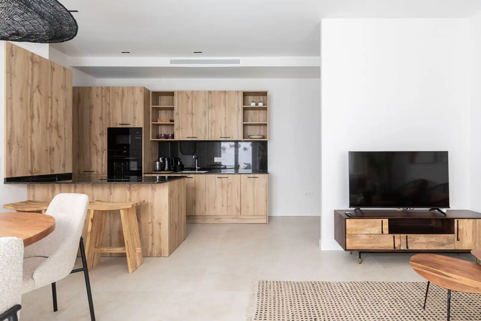 Cocina de Apartamento en venta en Málaga con Terraza