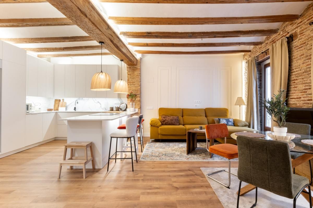 Sala de estar de Piso en venta en  Valencia Capital con Aire acondicionado, Calefacción y Trastero