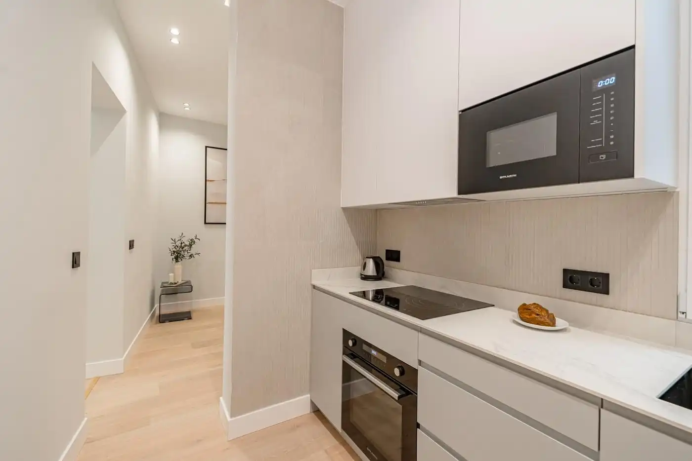 Küche von Wohnung zum Verkauf in Madrid mit Klimaanlage und Heizung