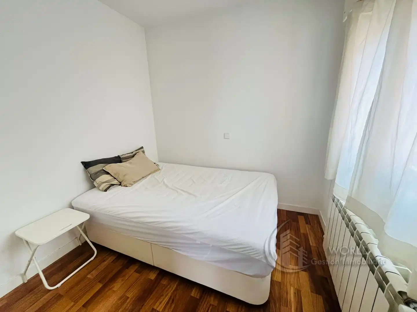 Bedroom of Attic for rent in Madrid  with Air Conditioner, Heating and Terrace