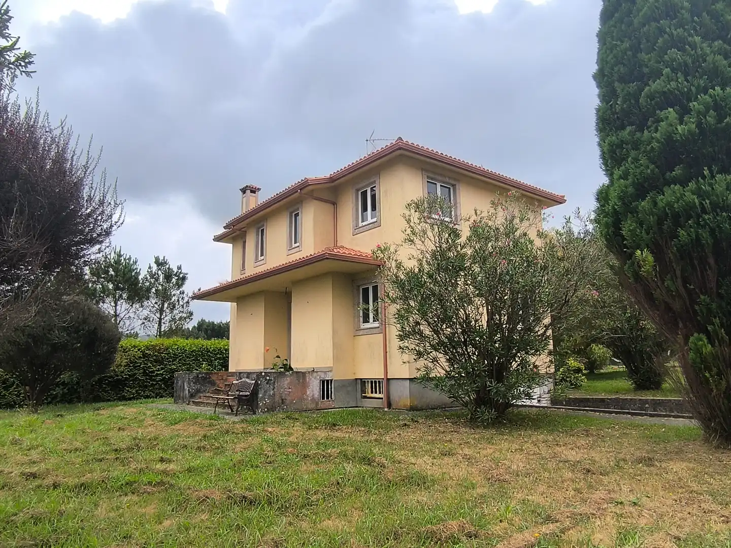 Außenansicht von Haus oder Chalet zum Verkauf in Valdoviño mit Privatgarten und Terrasse
