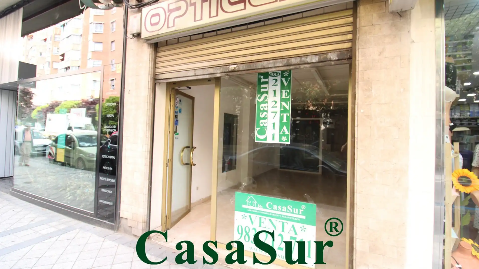 Vista exterior de Local en venta en Valladolid Capital