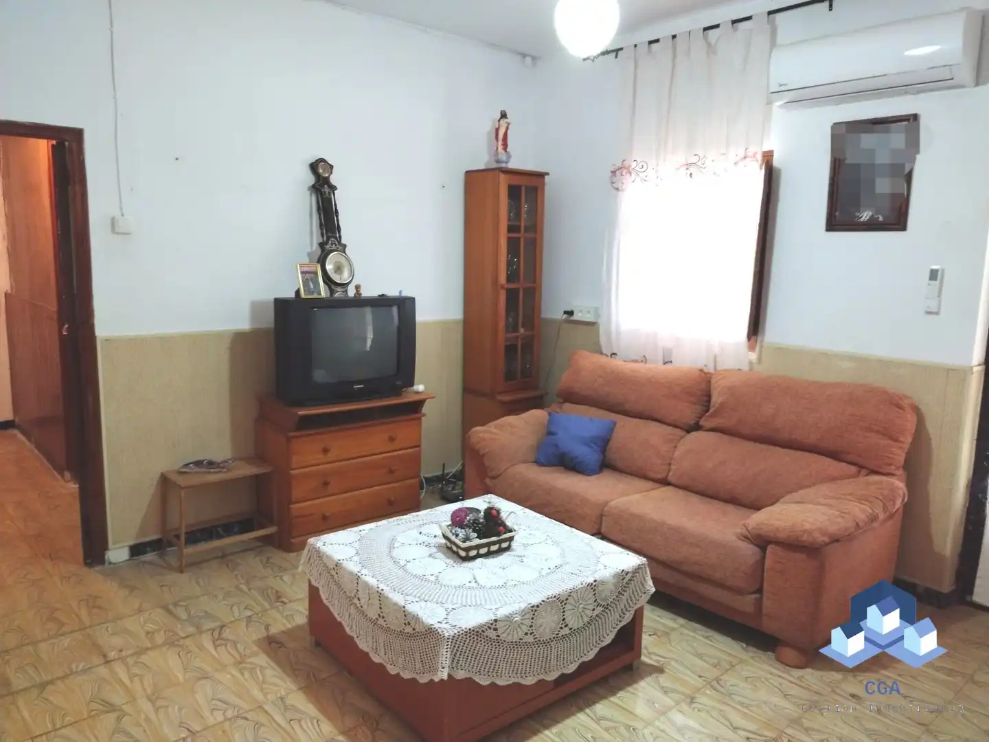 Living room of Houses for sale in Lorca  with Air Conditioner, Terrace and Storage room