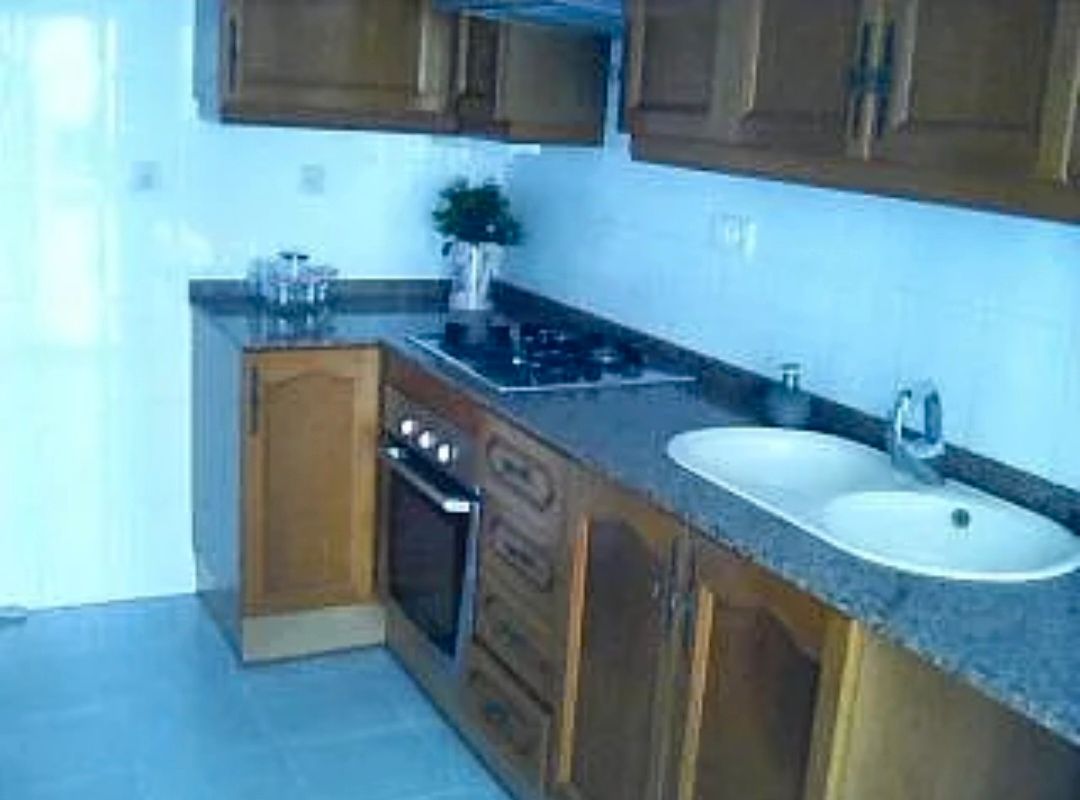 Kitchen of Flat to rent in Burjassot  with Oven and Balcony