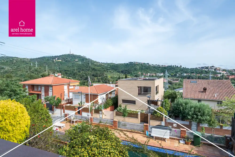 Exterior view of Houses for sale in Sant Just Desvern  with Heating, Private garden and Parquet flooring