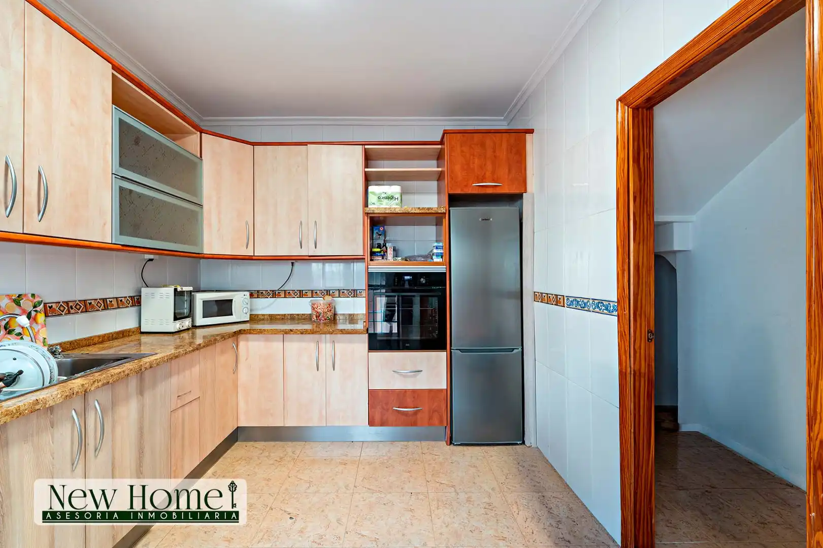 Cocina de Casa adosada en venta en Vícar con Terraza
