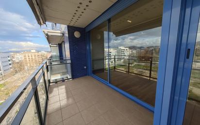 Terrace of Flat for sale in Vilanova i la Geltrú  with Air Conditioner and Balcony