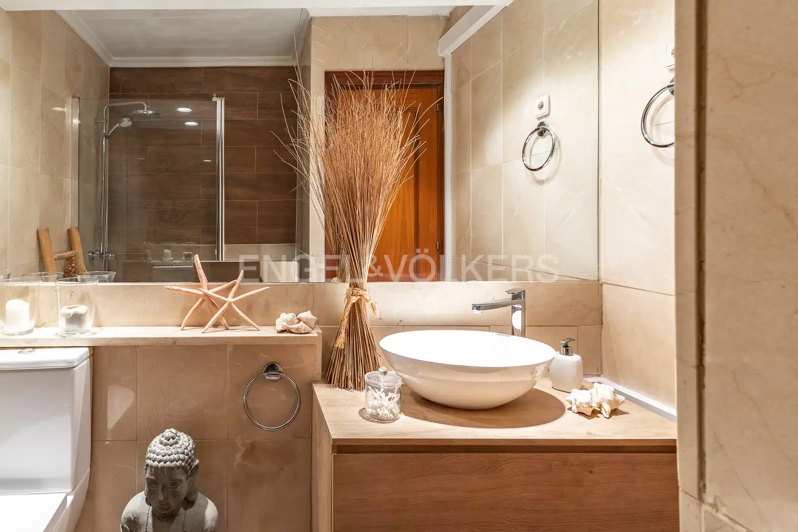 Baño de Casa o chalet en venta en Badalona con Aire acondicionado, Calefacción y Jardín privado