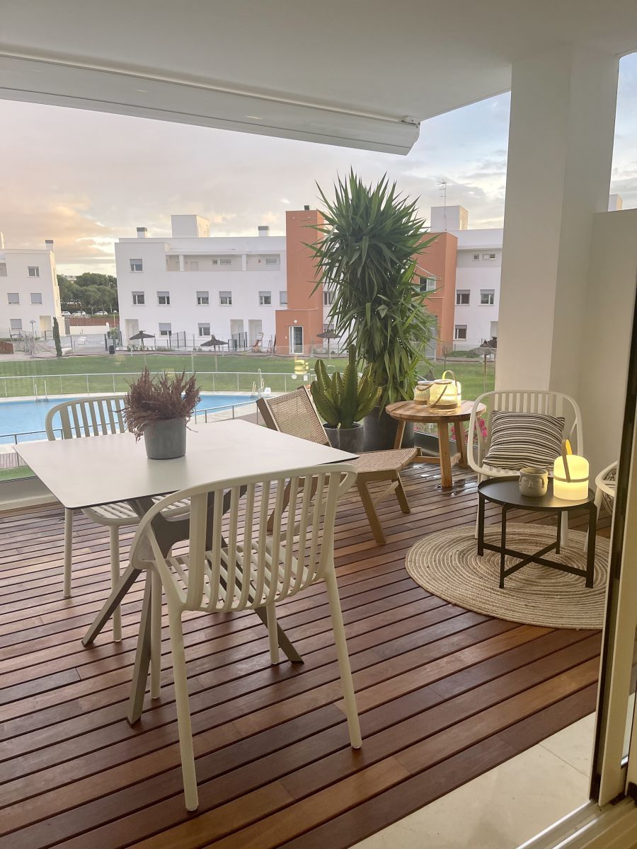 Terrace of Apartment for sale in Chipiona  with Air Conditioner, Terrace and Storage room
