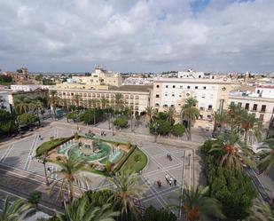 Exterior view of Attic for sale in Jerez de la Frontera  with Air Conditioner, Terrace and Storage room