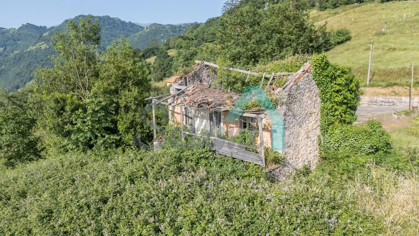 Jardí de Casa o xalet en venda en Mieres (Asturias) amb Jardí privat i Terrassa