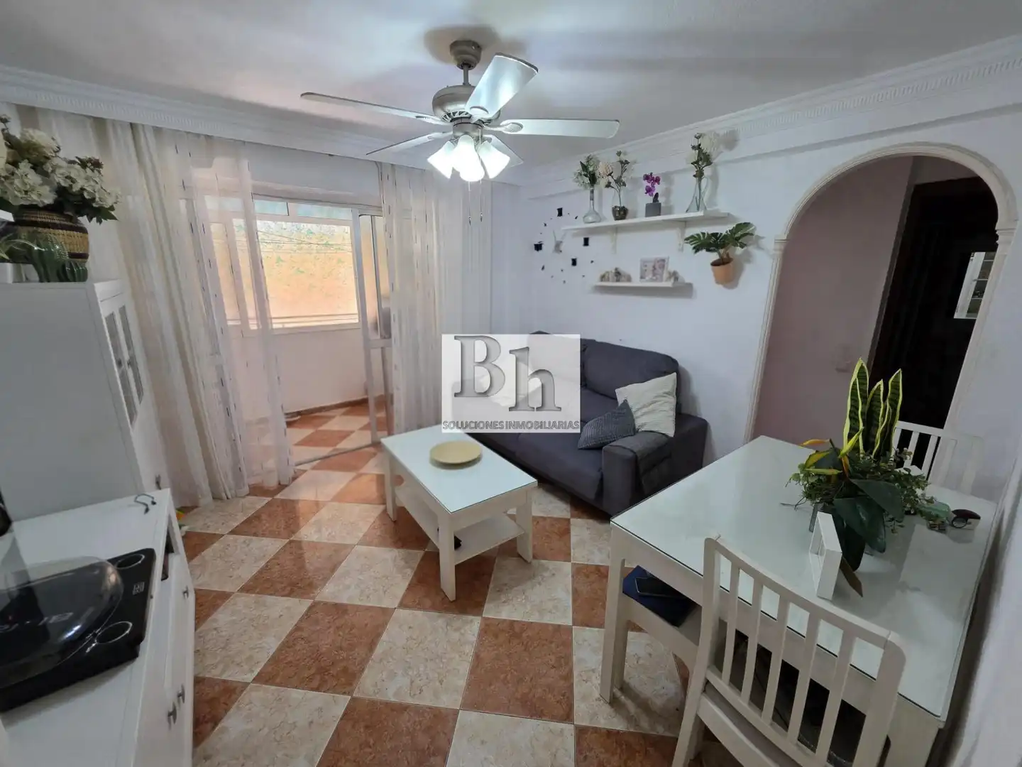 Sala de estar de Piso en venta en Málaga con Aire acondicionado