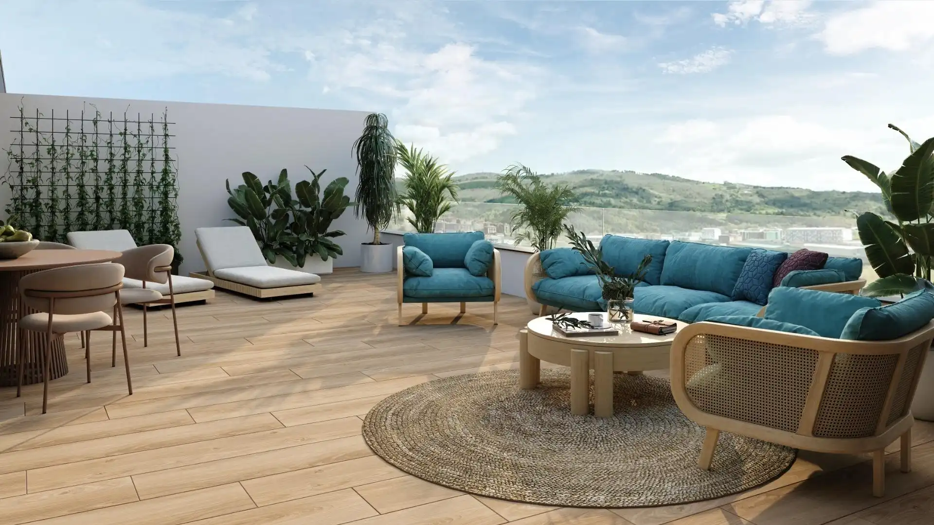 Terraza de Piso en venta en Basauri  con Calefacción, Terraza y Trastero