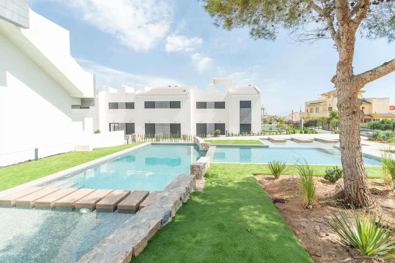 Piscina de Apartamento en venta en Torrevieja con Jardín privado, Terraza y Piscina comunitaria