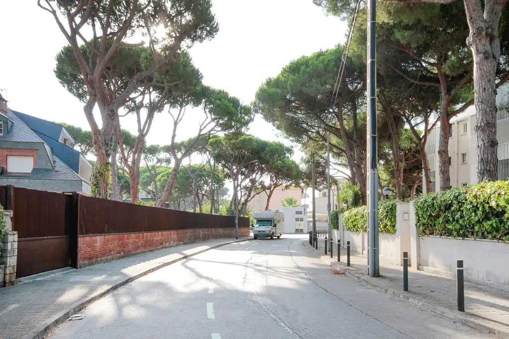 Vista exterior de Piso en venta en Castelldefels con Piscina