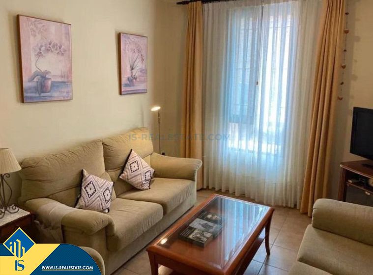 Sala d'estar de Casa o xalet en venda en Alicante / Alacant amb Moblat