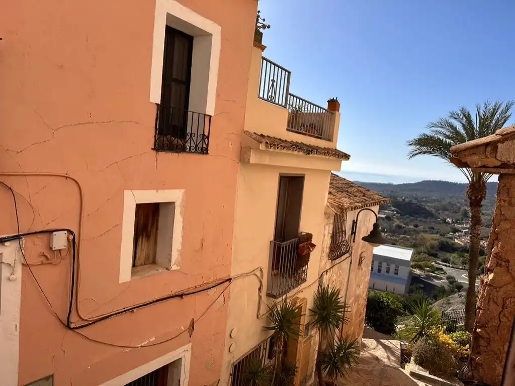 Vista exterior de Finca rústica en venta en Finestrat