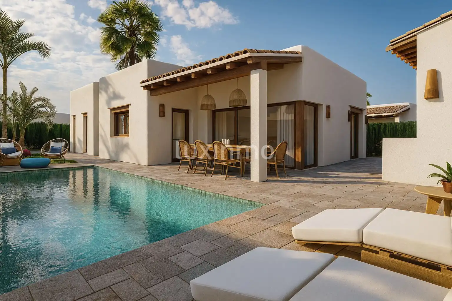 Vista exterior de Casa o chalet en venta en L'Alfàs del Pi con Aire acondicionado, Calefacción y Terraza