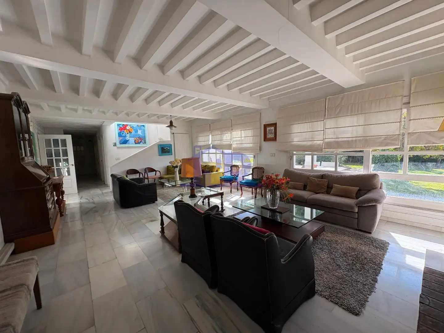 Living room of Houses for sale in Cuenca  with Heating, Terrace and Storage room