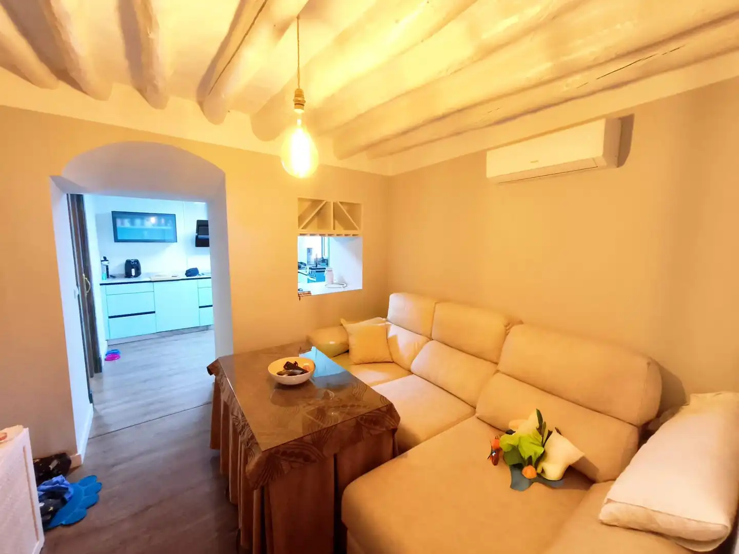 Sala d'estar de Casa o xalet en venda en Colmenar amb Aire condicionat, Calefacció i Terrassa
