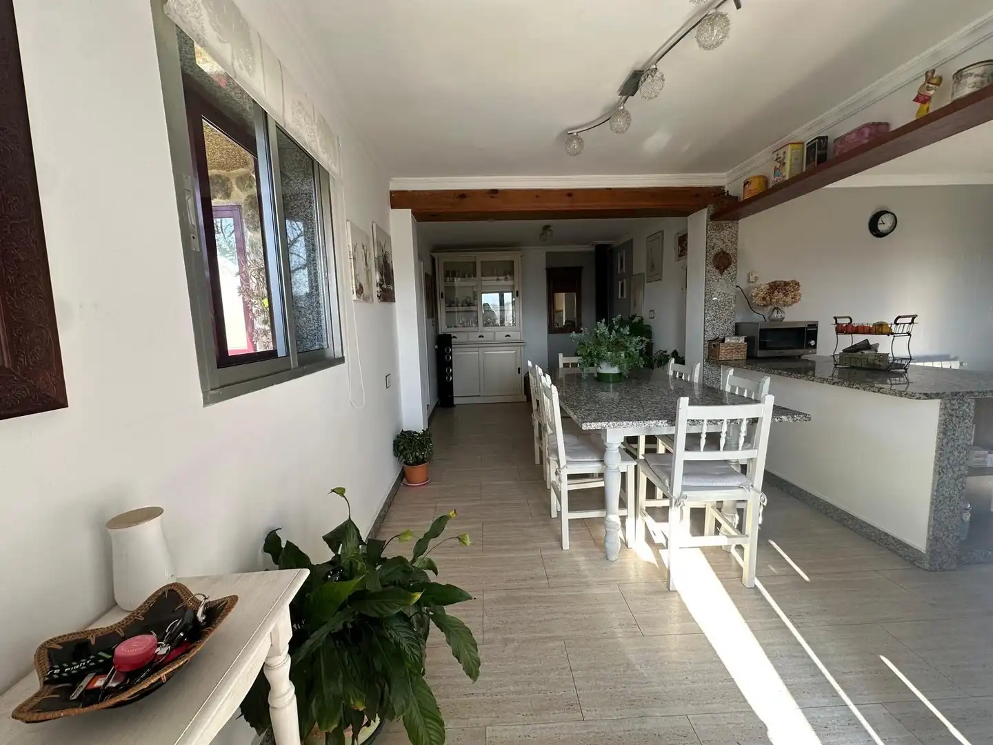 Menjador de Casa o xalet en venda en Allariz amb Calefacció, Jardí privat i Moblat