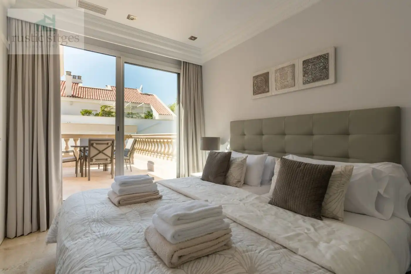 Dormitori de Casa o xalet en venda en Sitges amb Aire condicionat, Calefacció i Jardí privat