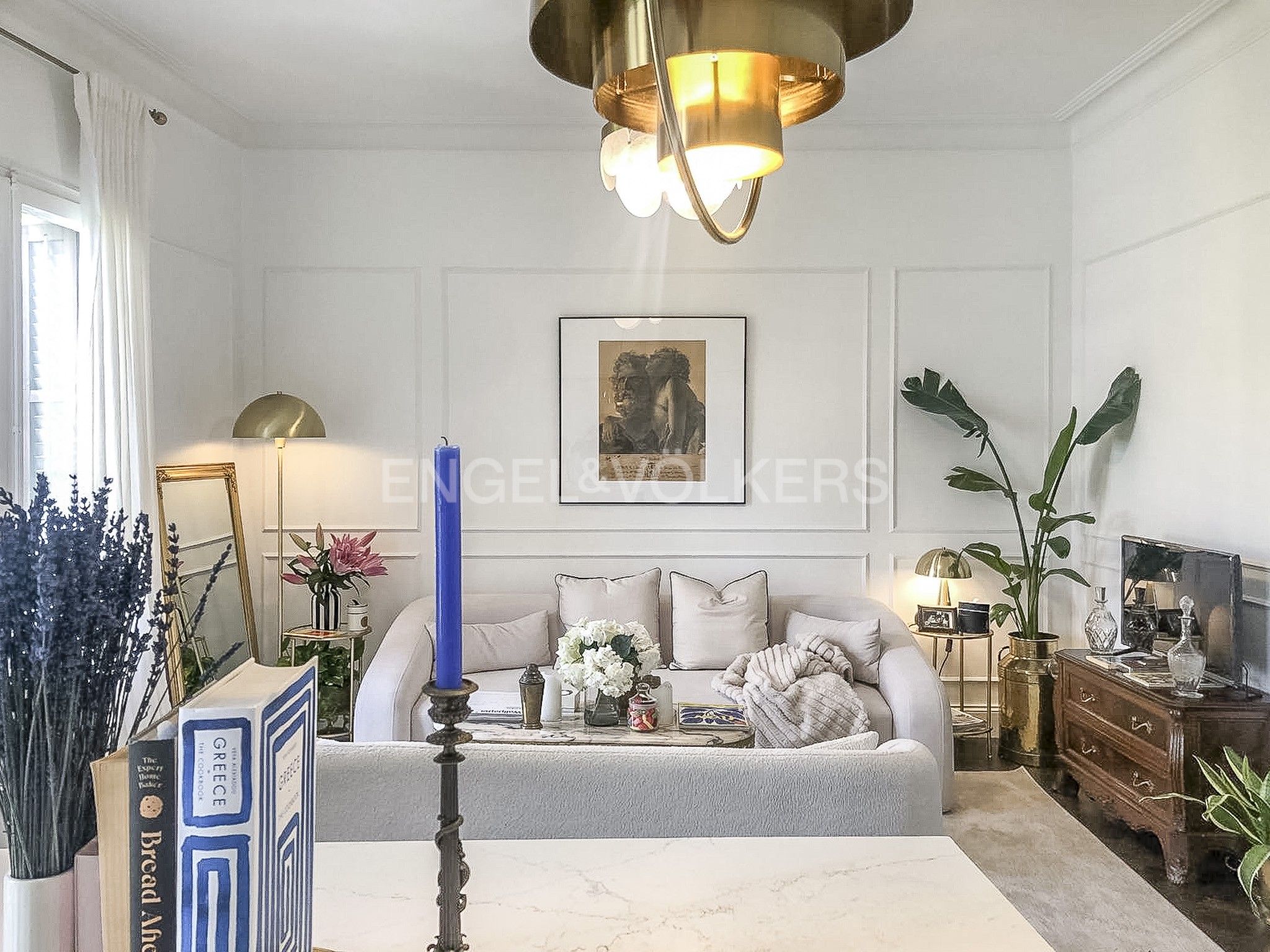Living room of Apartment to rent in  Barcelona Capital  with Air Conditioner, Heating and Parquet flooring