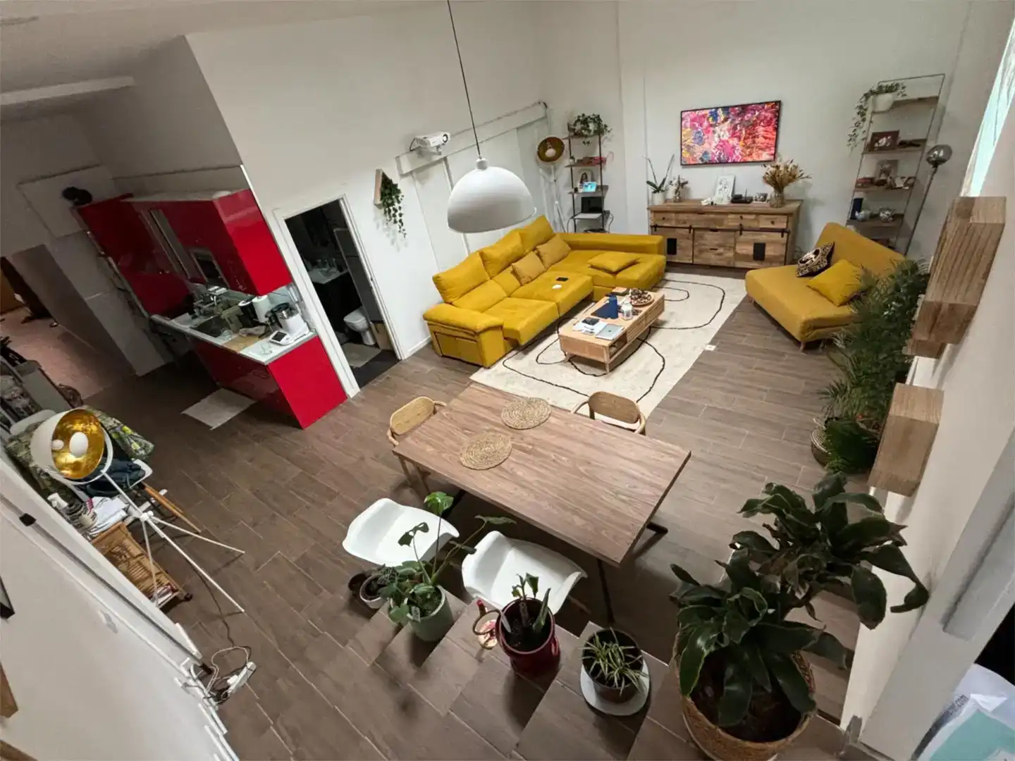 Sala de estar de Local de alquiler en Madrid con Aire acondicionado y Amueblado