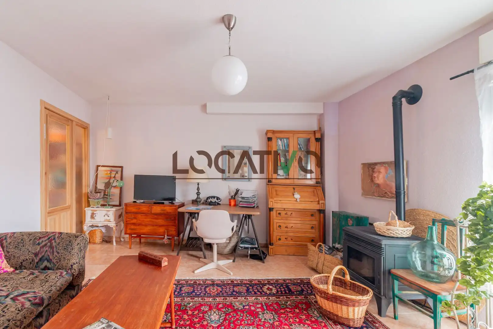 Sala de estar de Piso en venta en Valdemorillo con Calefacción