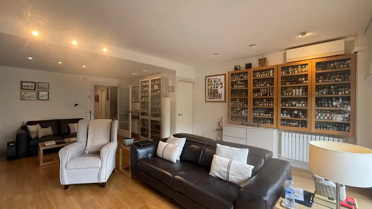 Sala de estar de Casa adosada en venta en Palafrugell con Aire acondicionado, Calefacción y Terraza
