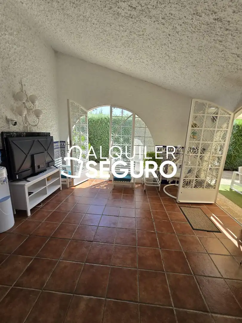 Garden of Houses for rent in Nuevo Baztán  with Air Conditioner, Heating and Terrace