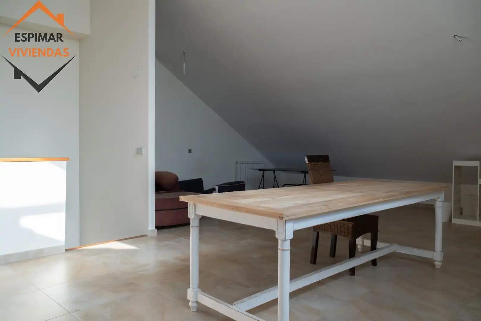 Dining room of Houses for sale in Villanueva de Gállego  with Air Conditioner, Heating and Private garden