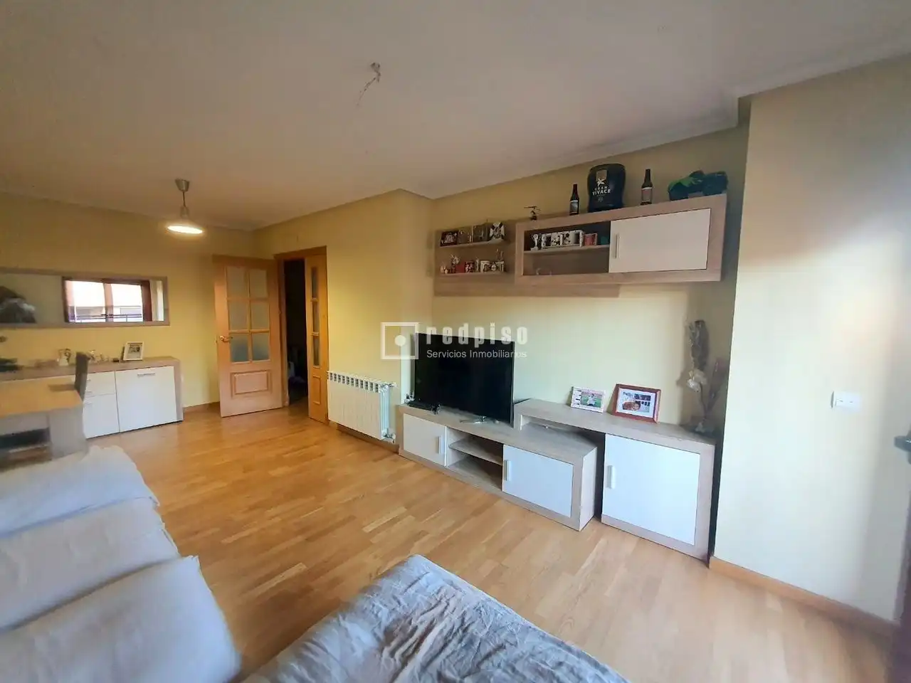 Sala de estar de Piso en venta en Seseña con Calefacción, Parquet y Terraza