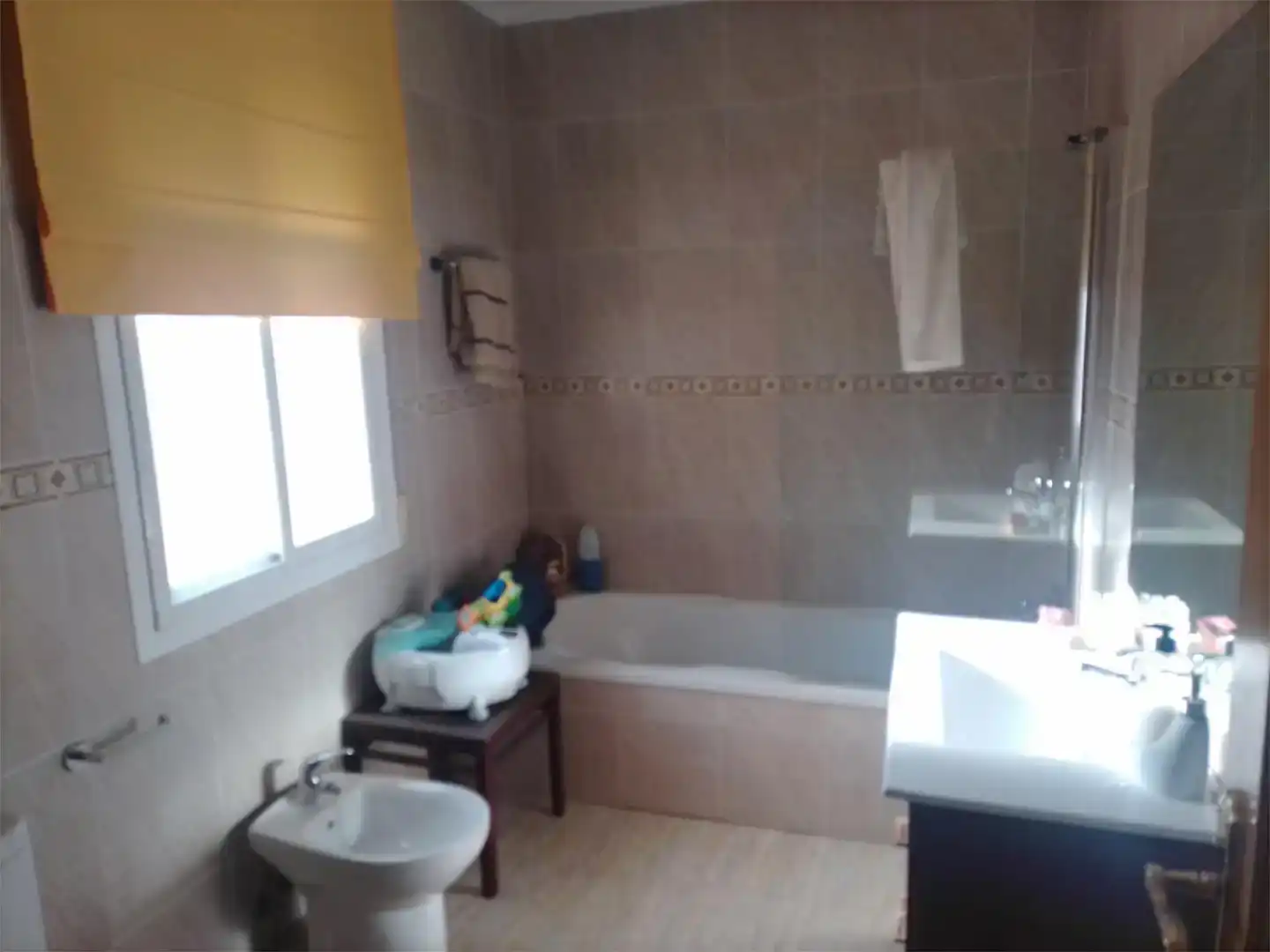 Bany de Casa adosada en venda en Ballesteros de Calatrava amb Jardí privat i Piscina