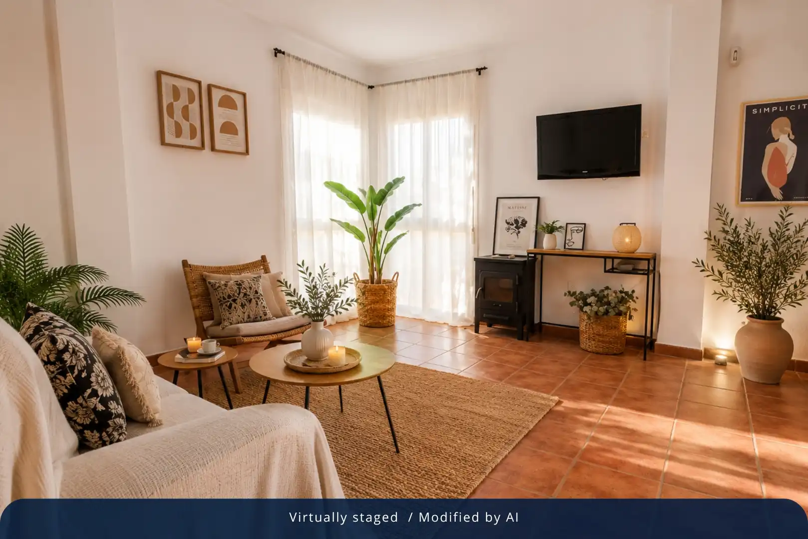 Sala de estar de Casa o chalet en venta en Benalmádena con Aire acondicionado, Calefacción y Jardín privado