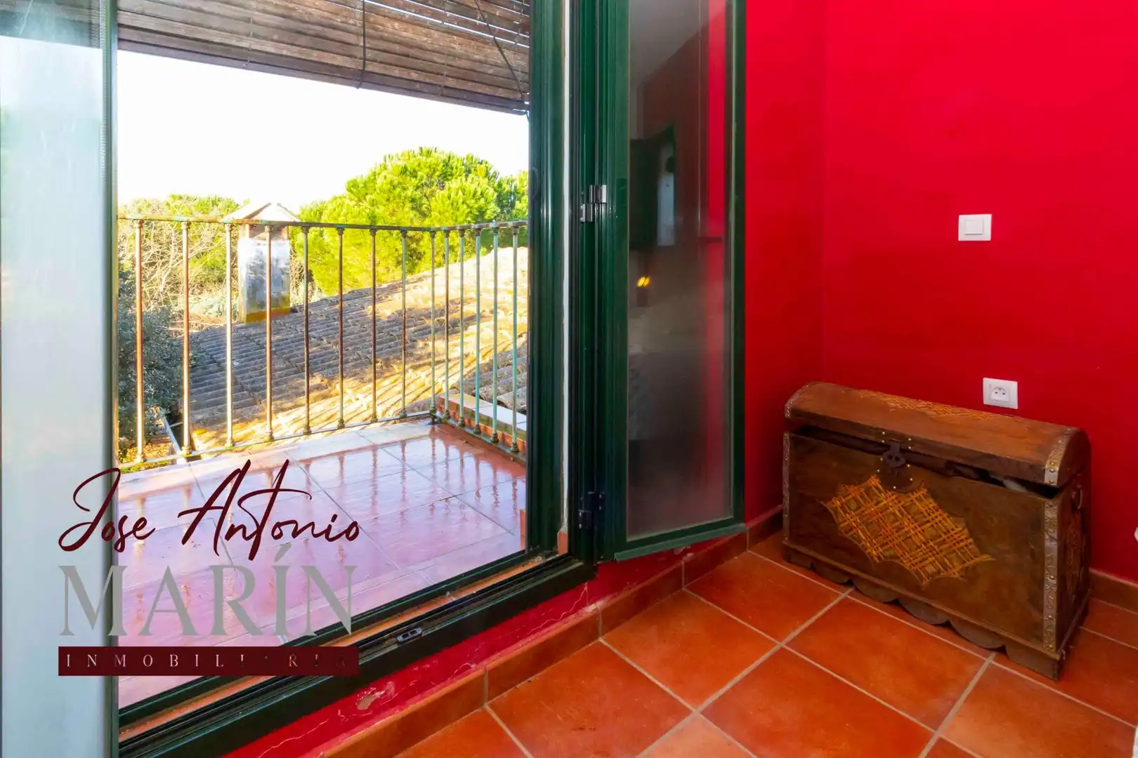 Schlafzimmer von Country house zum Verkauf in Badajoz mit Privatgarten, Abstellraum und Schwimmbad