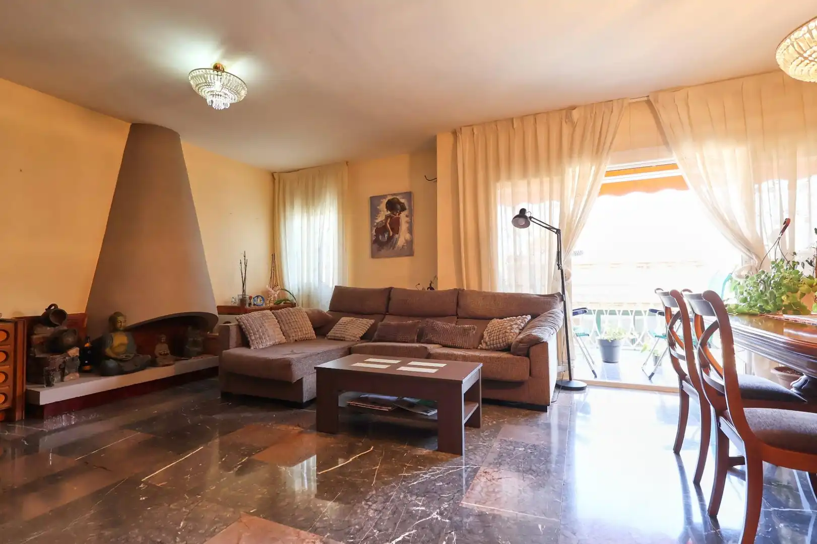 Living room of Flat for sale in Vilanova i la Geltrú  with Balcony
