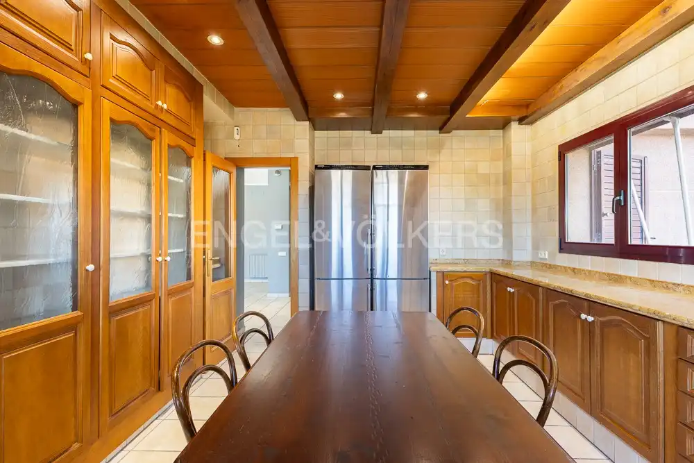Dining room of Houses for sale in La Pobla de Vallbona  with Air Conditioner, Heating and Private garden