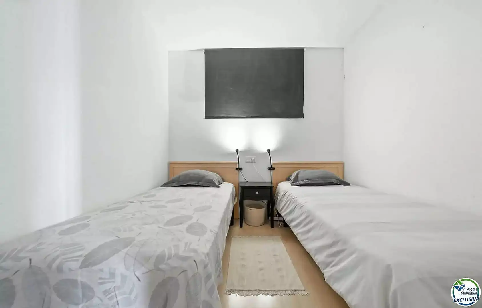 Bedroom of Apartments for sale in Roses  with Air Conditioner, Heating and Terrace