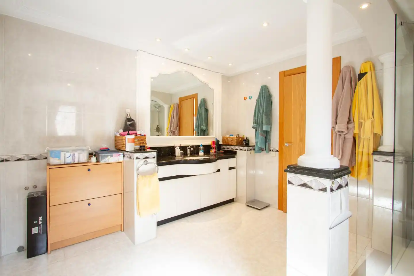 Badezimmer von Maisonette zum Verkauf in Villava / Atarrabia mit Klimaanlage, Heizung und Terrasse