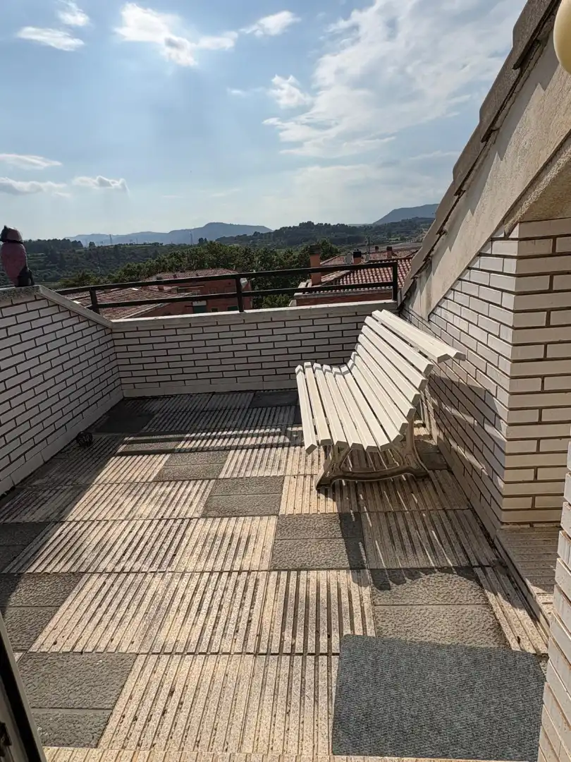 Terraza de Dúplex en venta en Manresa con Aire acondicionado, Calefacción y Horno