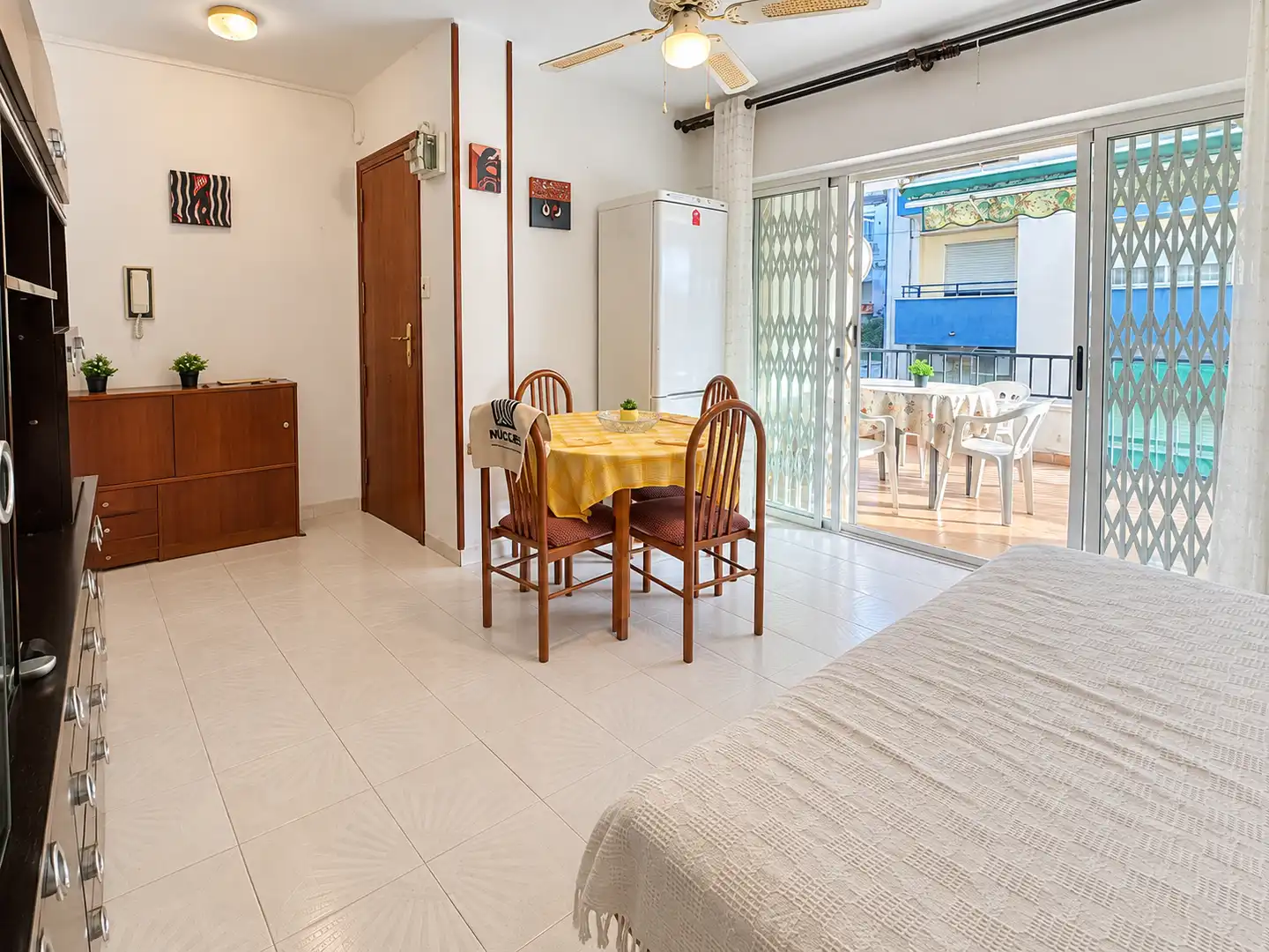 Dining room of Flat for sale in Sagunto / Sagunt  with Terrace, Furnished and Oven