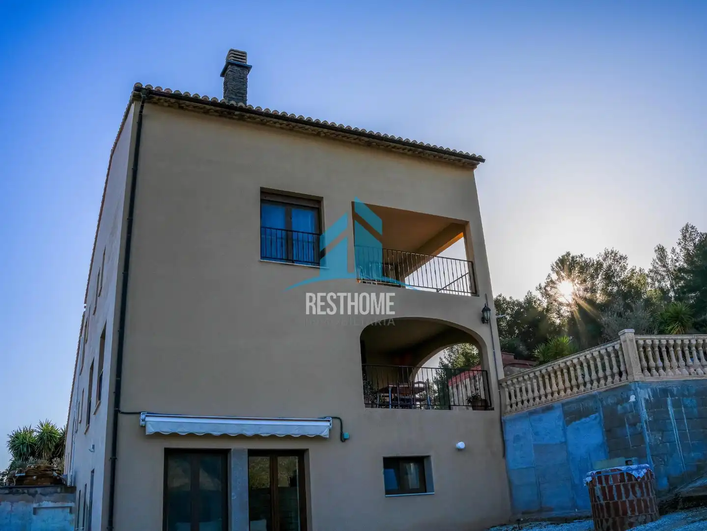 Vista exterior de Casa o xalet en venda en Benissa amb Aire condicionat, Calefacció i Jardí privat