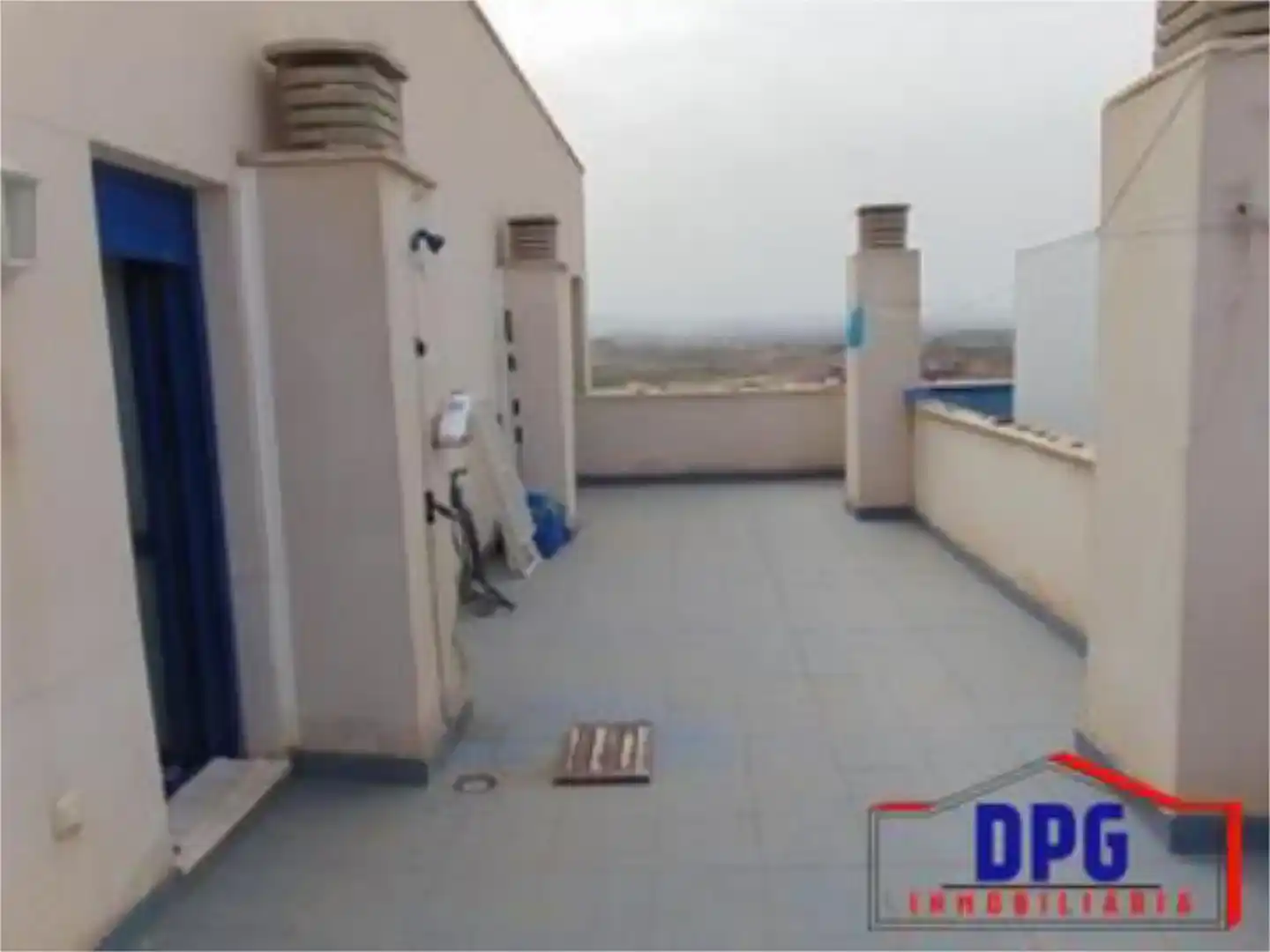 Terraza de Ático de alquiler en Garrucha con Aire acondicionado, Trastero y Piscina