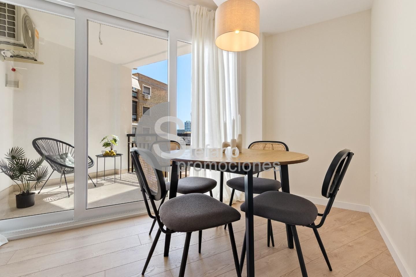 Dining room of Flat for sale in Málaga Capital  with Air Conditioner and Terrace